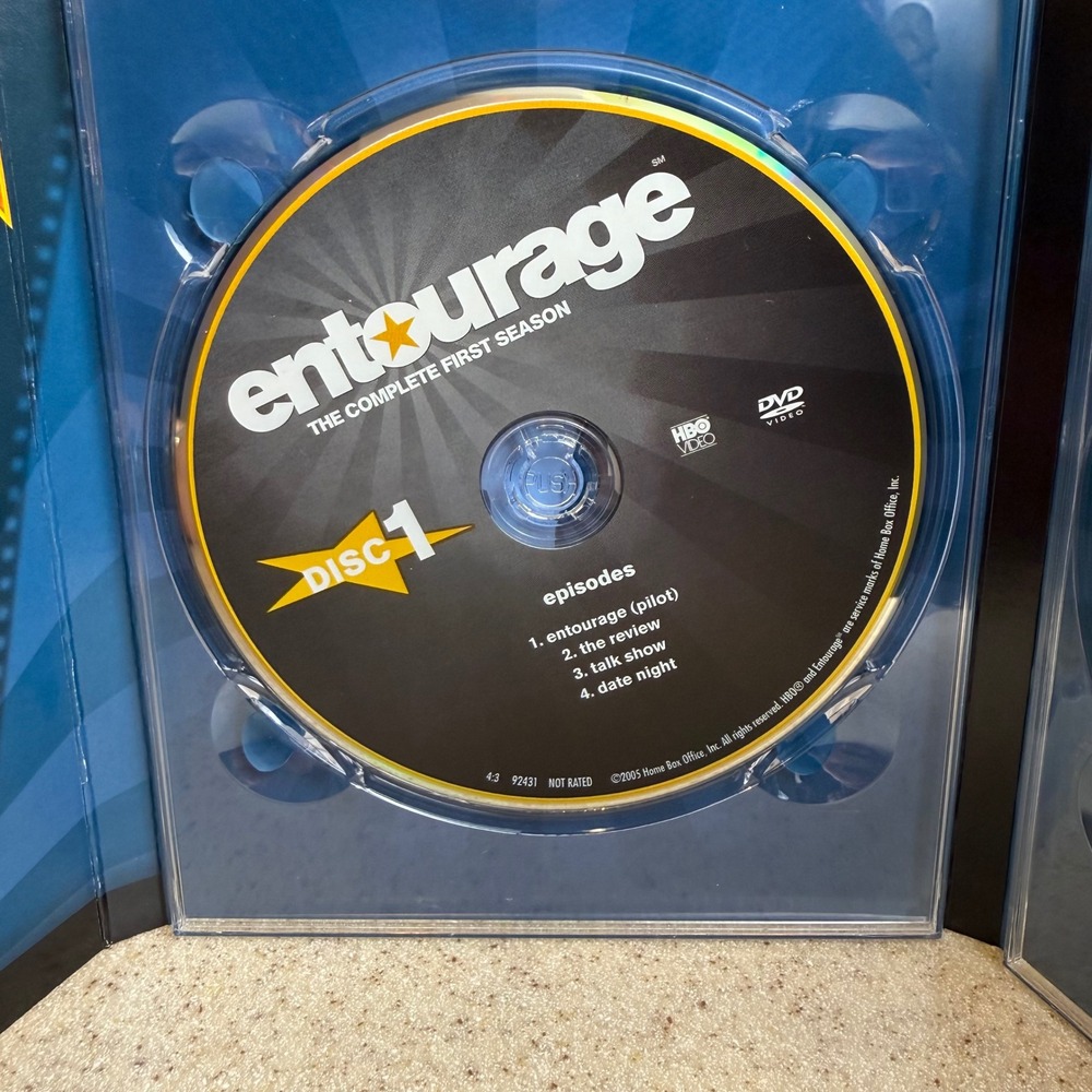 Entourage The Complete First Season DVD 2-Disc Set HBO Series Vincent Chase - Picture 5 of 8